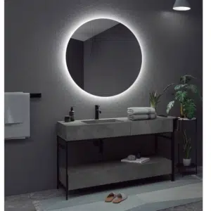 Espejo Moderno Con Luz Integrada Para Baño